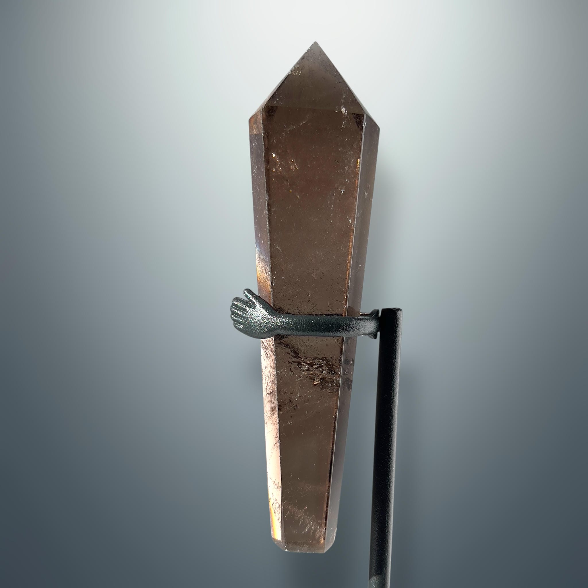 #piezas únicas_varita cuarzo ahumado 4