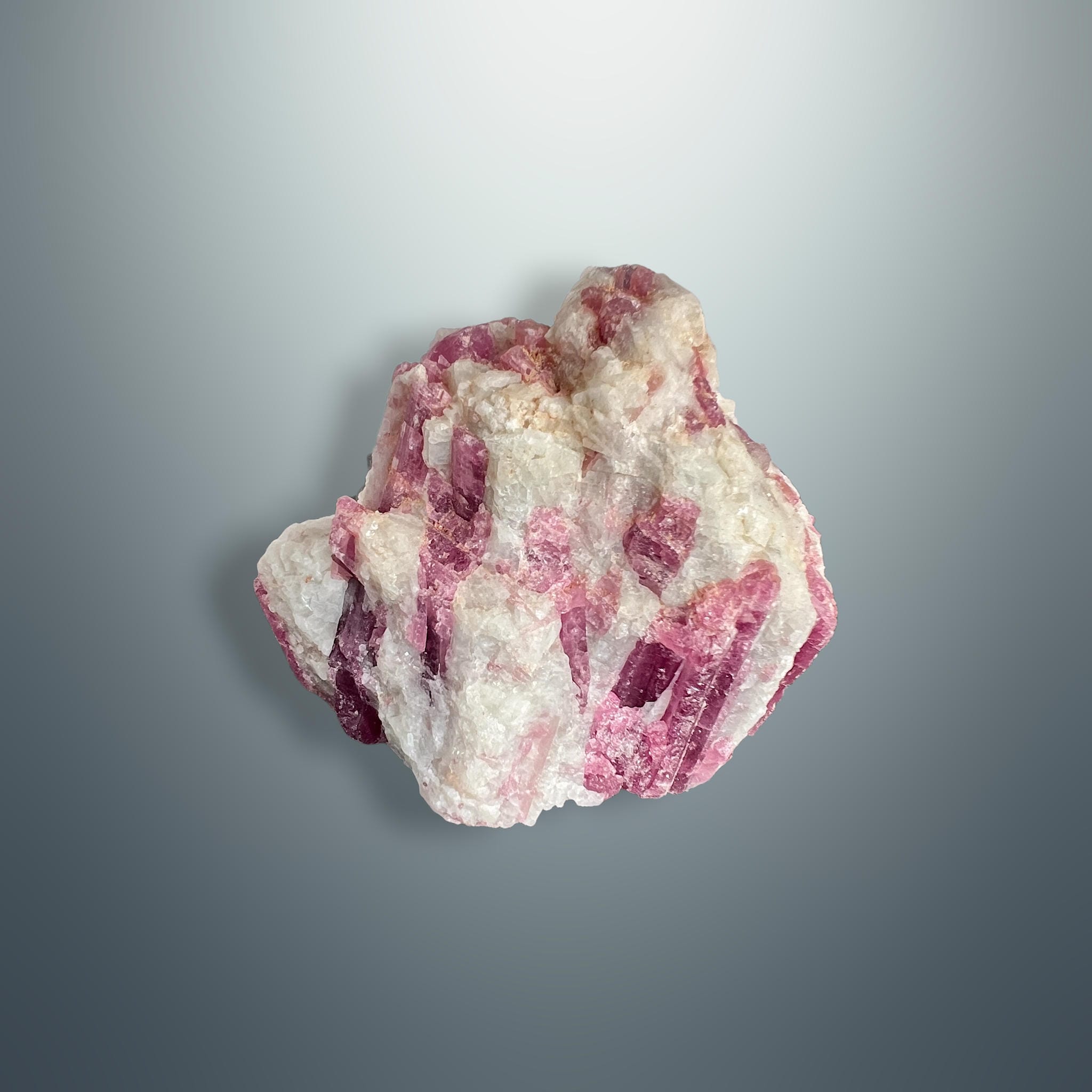 #piezas únicas_turmalina rosa en albita - bruto 4