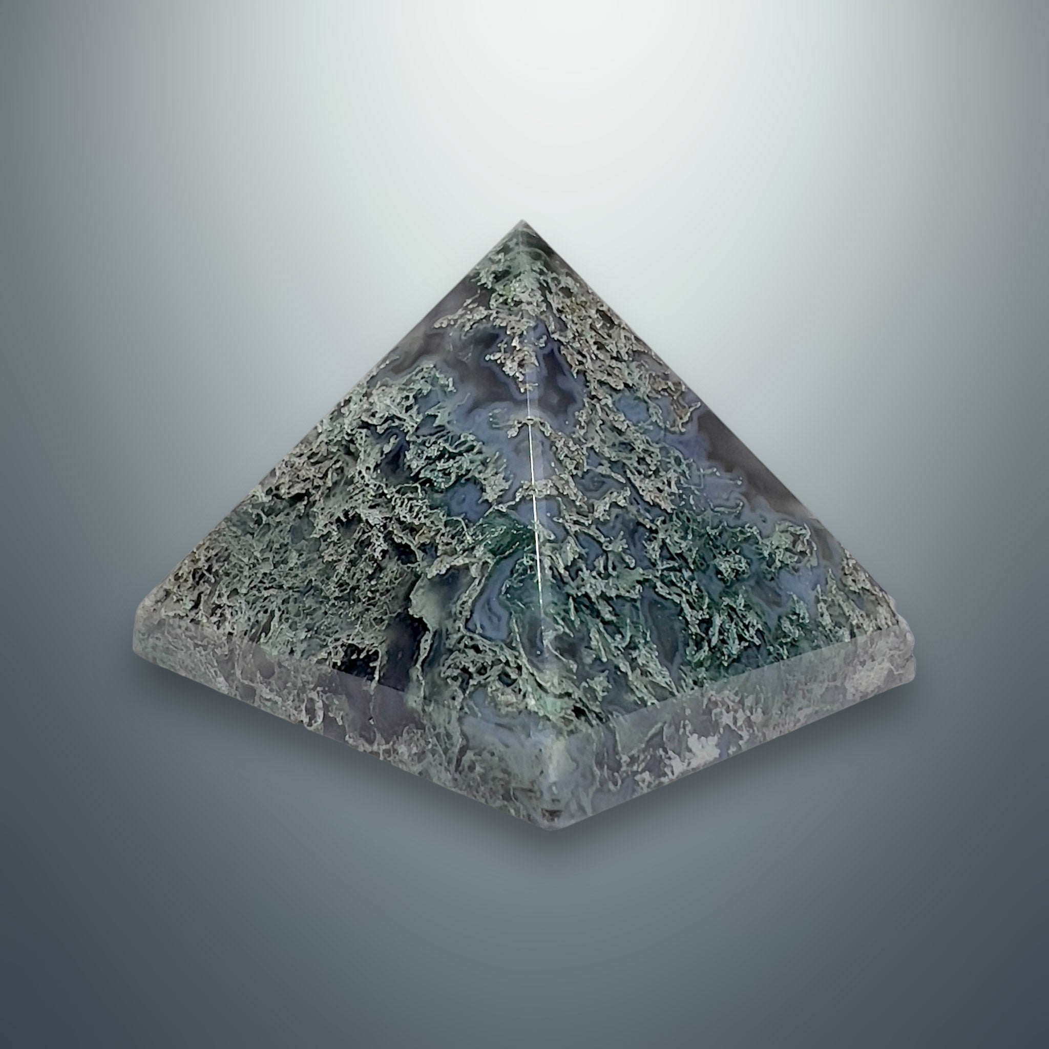 #piezas únicas_pirámide ágata musgo 4