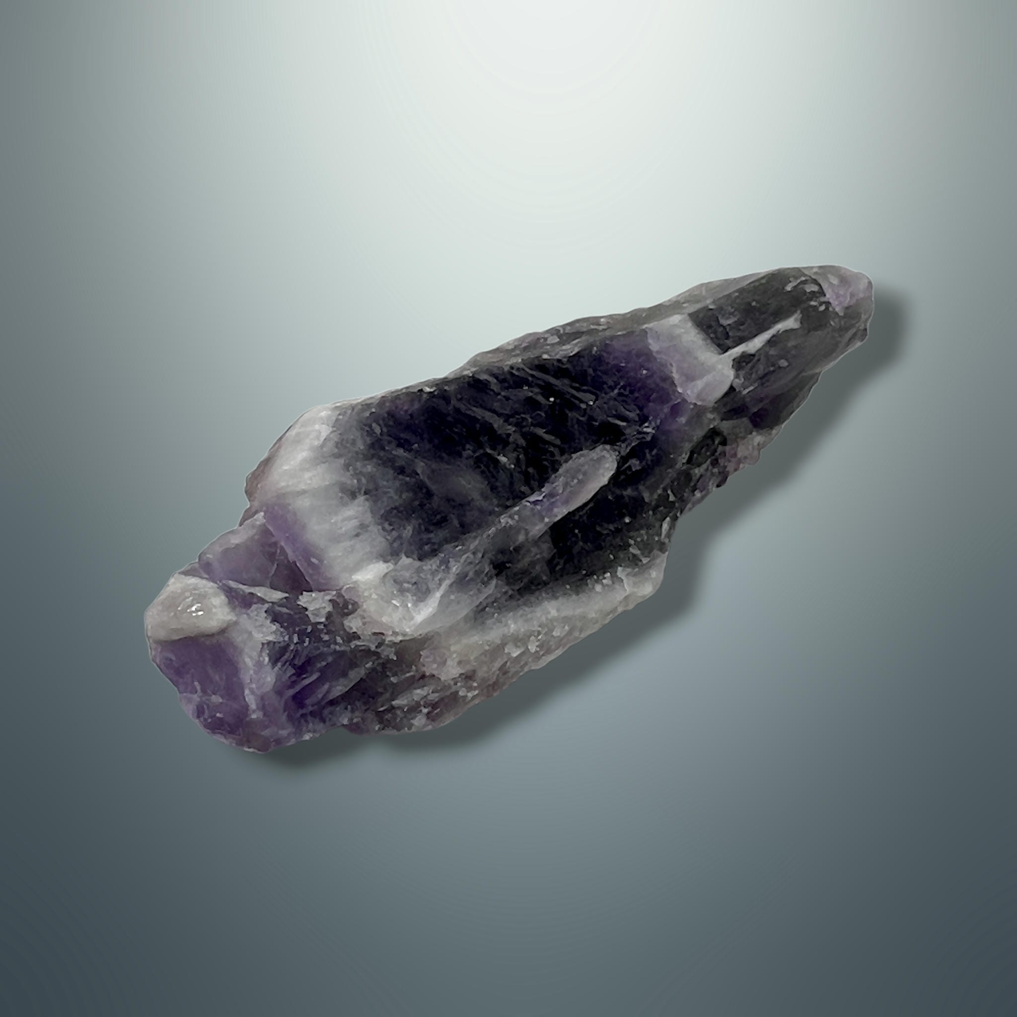 Amatista Chevron en Bruto