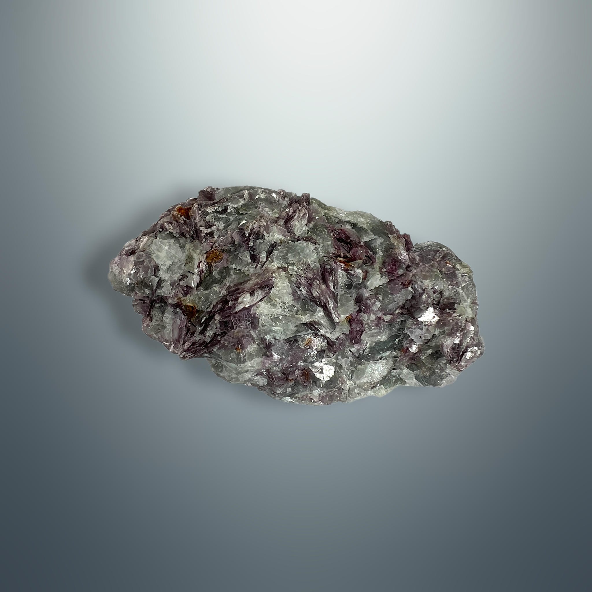 #piezas únicas_lepidolita en matriz de cuarzo 5