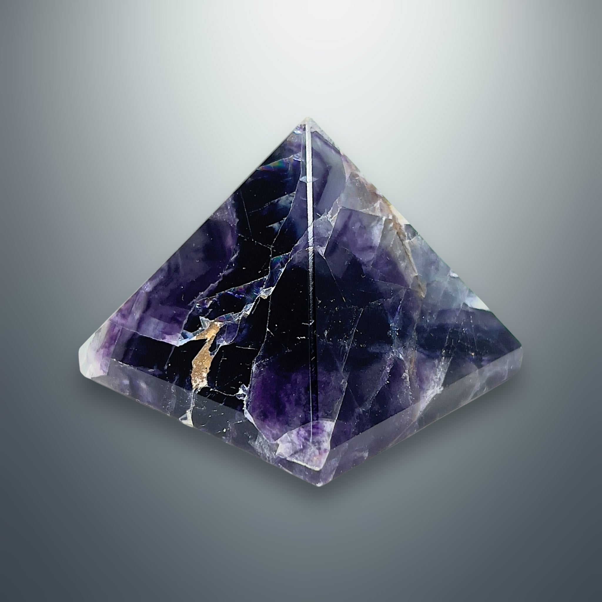 #piezas únicas_pirámide fluorita multicolor 5