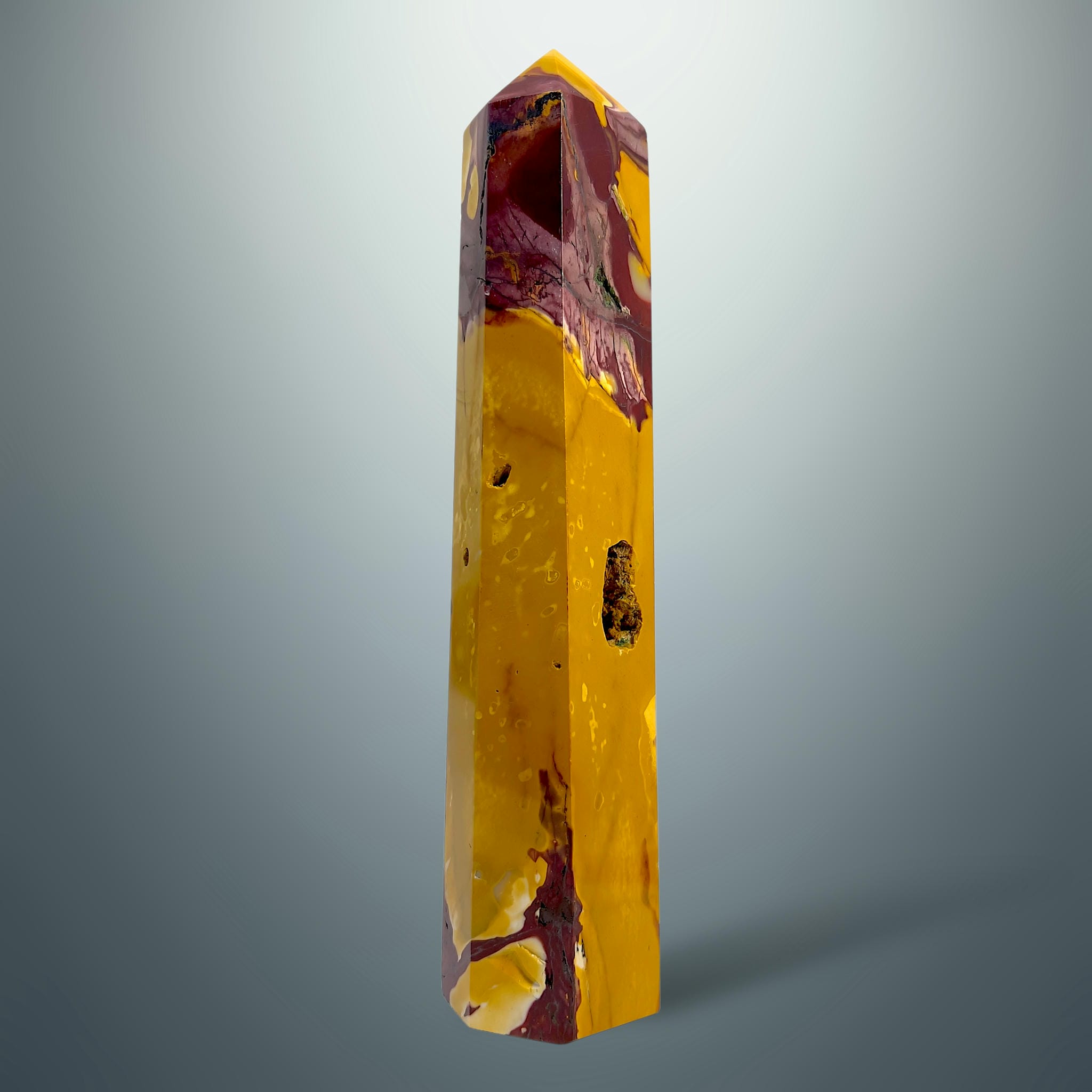 #piezas únicas_torre hexagonal mookaita 5