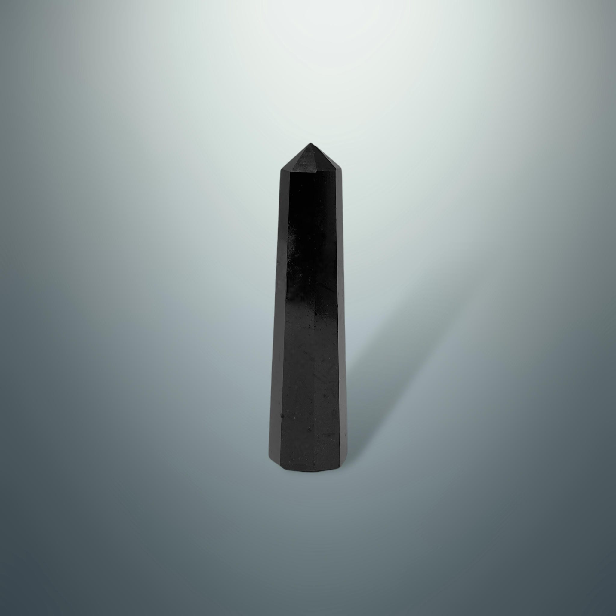 #piezas únicas_torre hexagonal turmalina negra 5