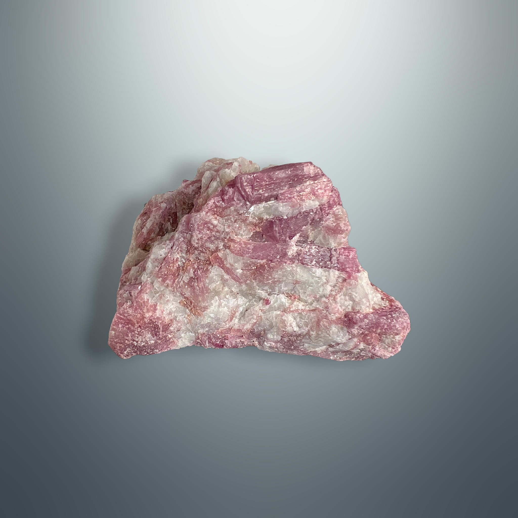 #piezas únicas_turmalina rosa en albita - bruto 5