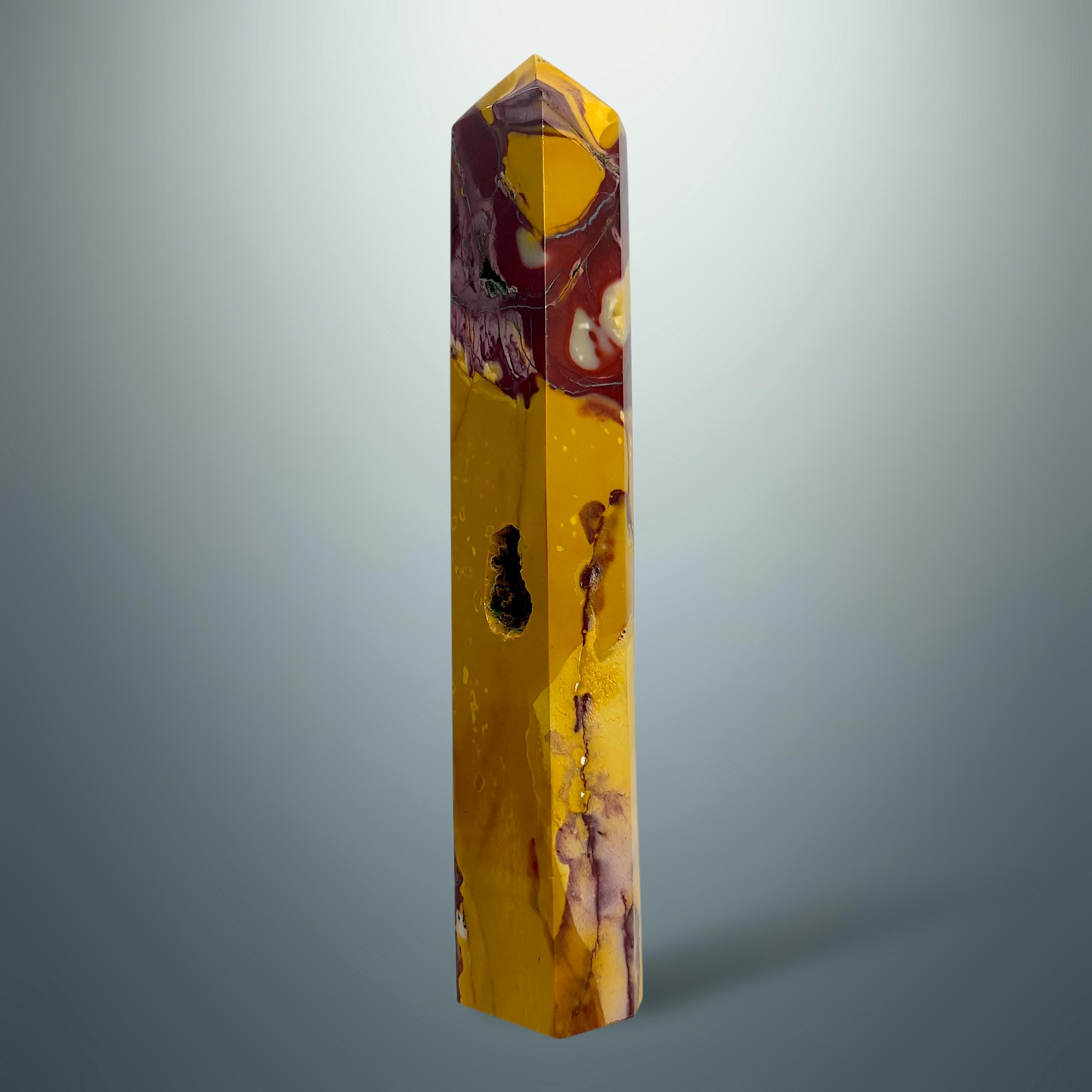 #piezas únicas_torre hexagonal mookaita 5