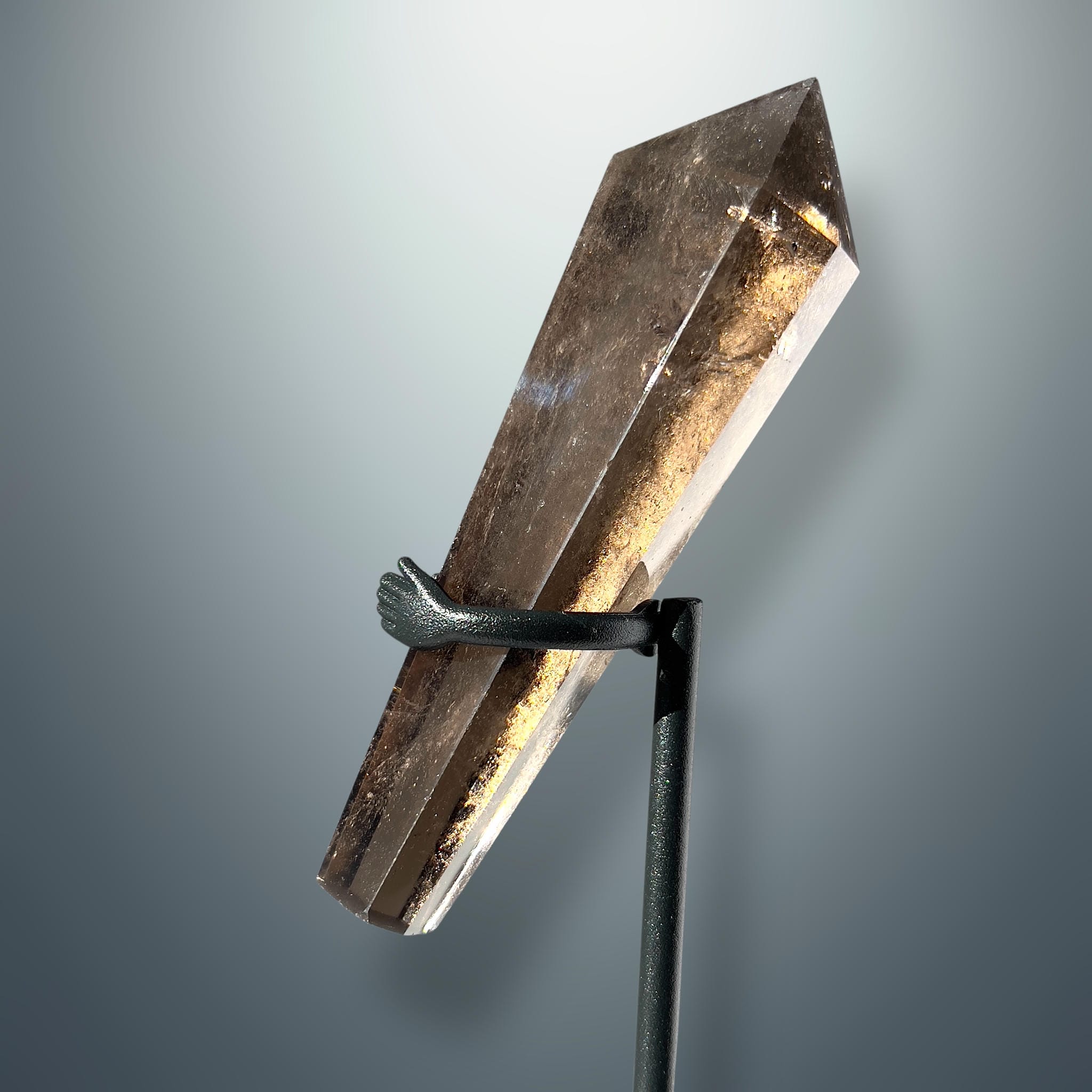 #piezas únicas_varita cuarzo ahumado 5