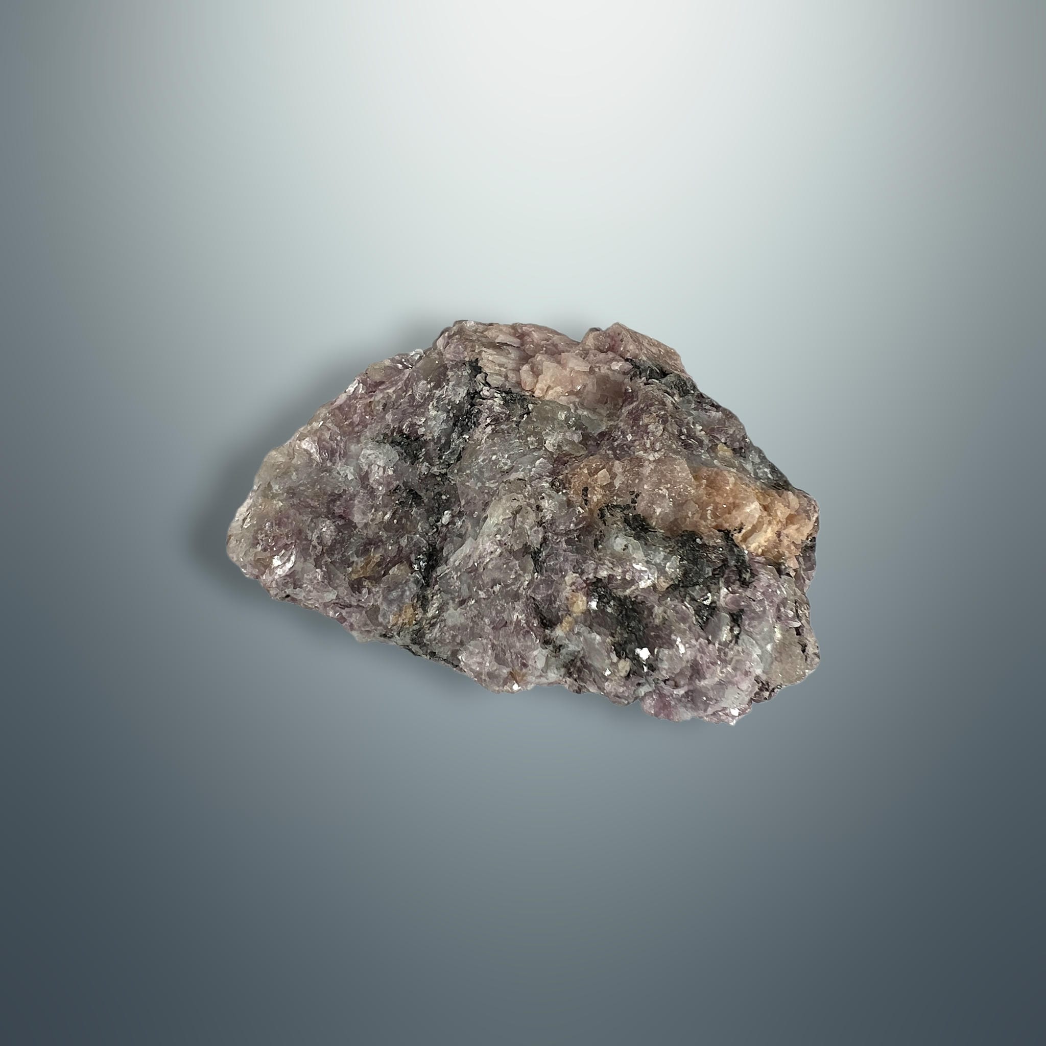 #piezas únicas_lepidolita en matriz de cuarzo 6