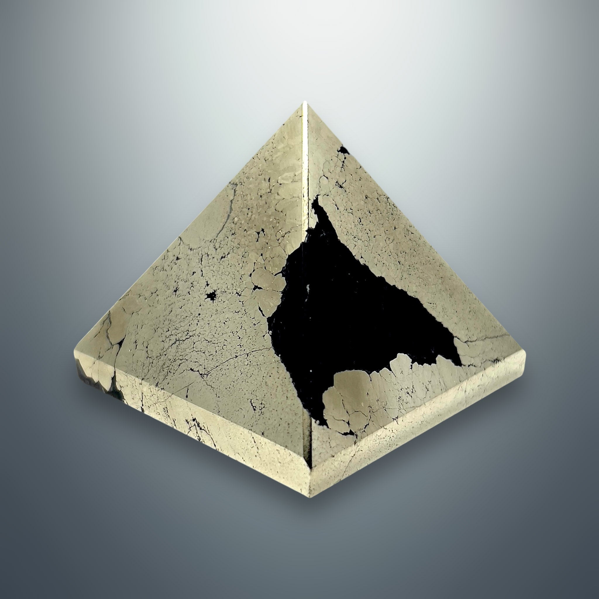 #piezas únicas_pirámide pirita 6