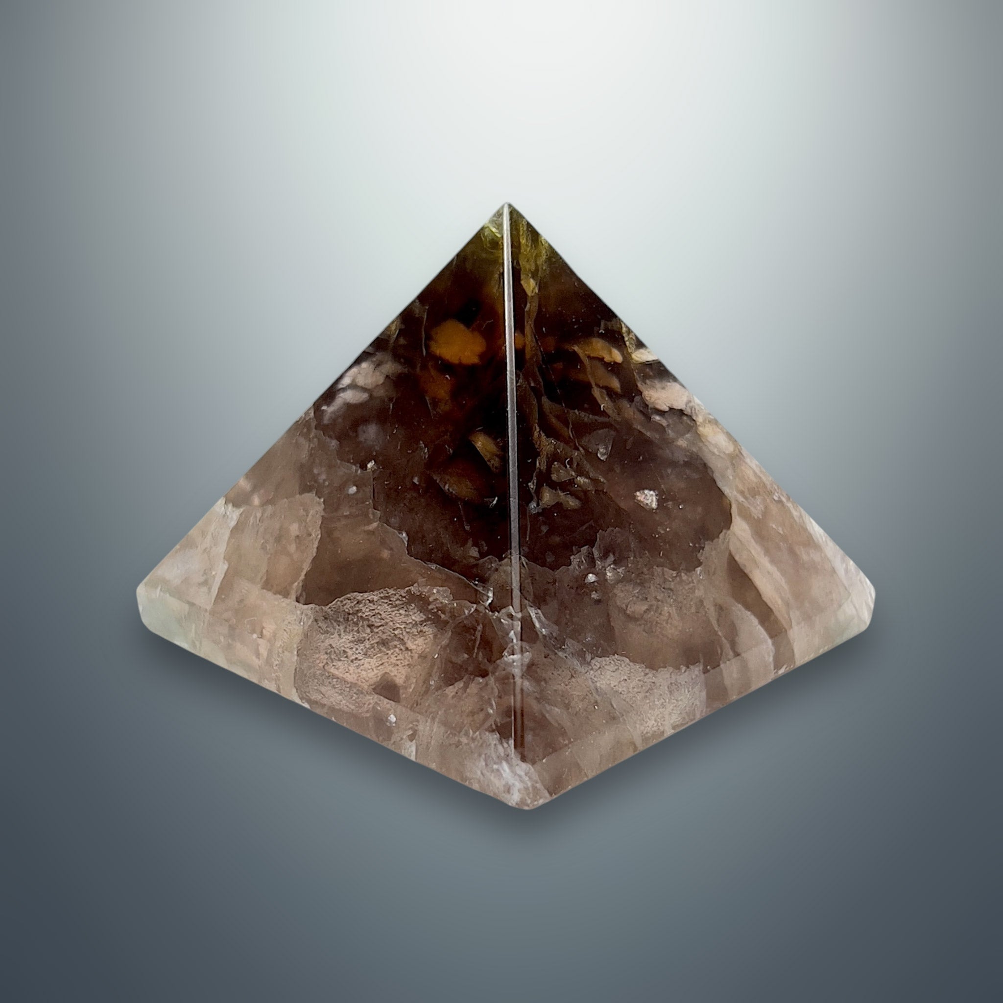 #piezas únicas_pirámide fluorita multicolor 6