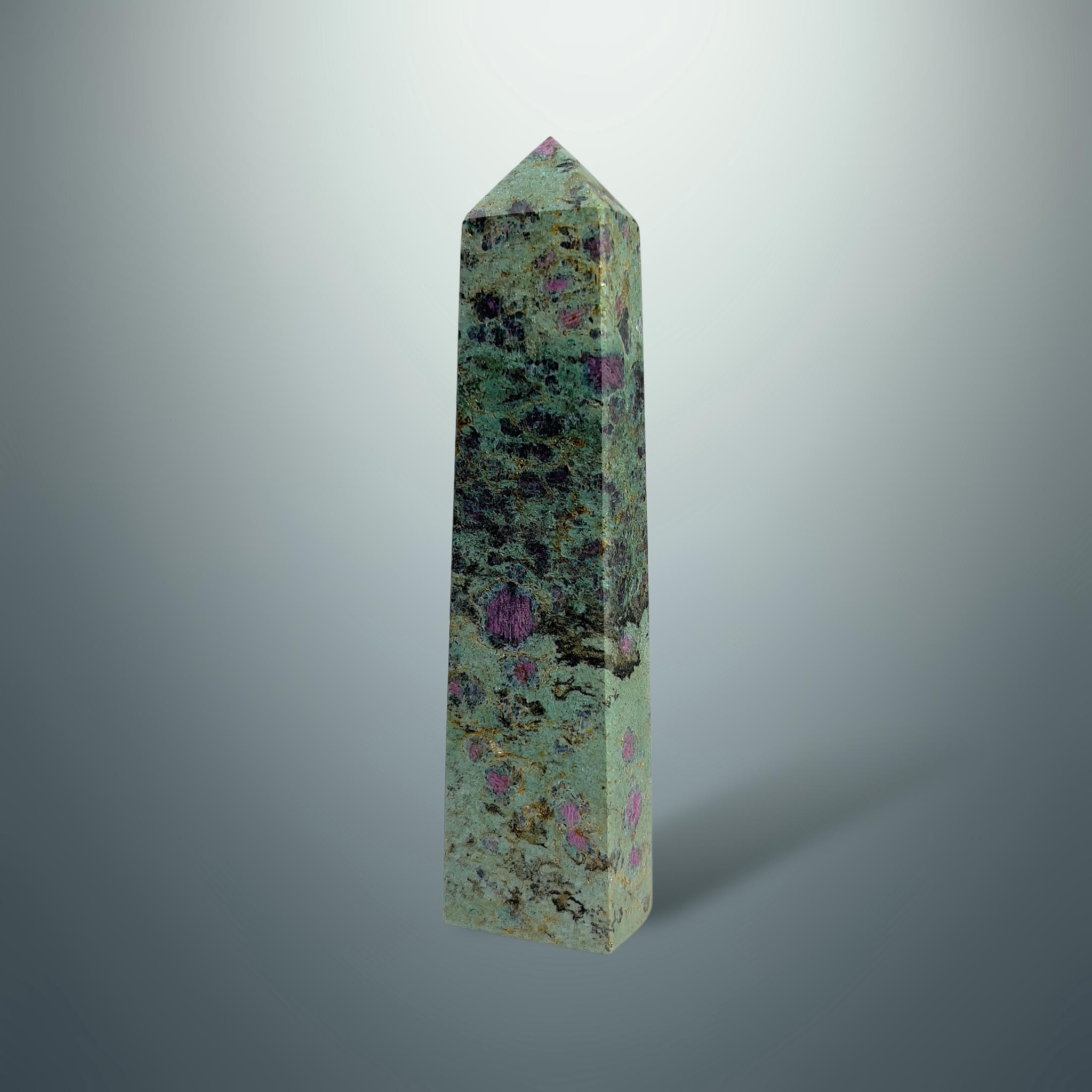 #piezas únicas_torre rubí fucsita 6