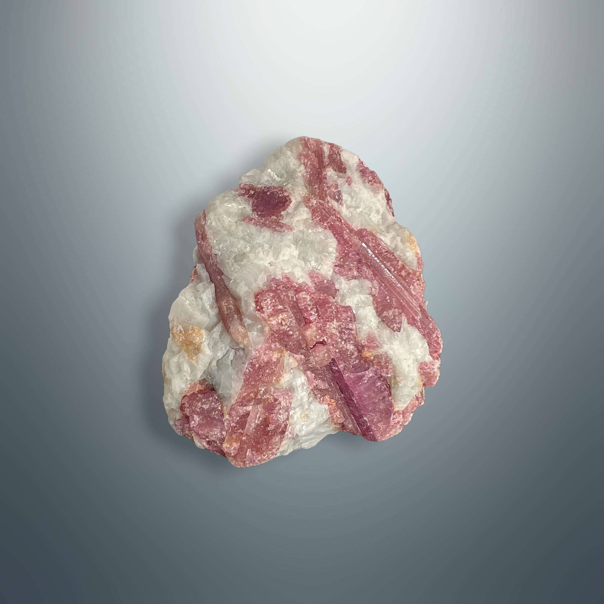 #piezas únicas_turmalina rosa en albita - bruto 6