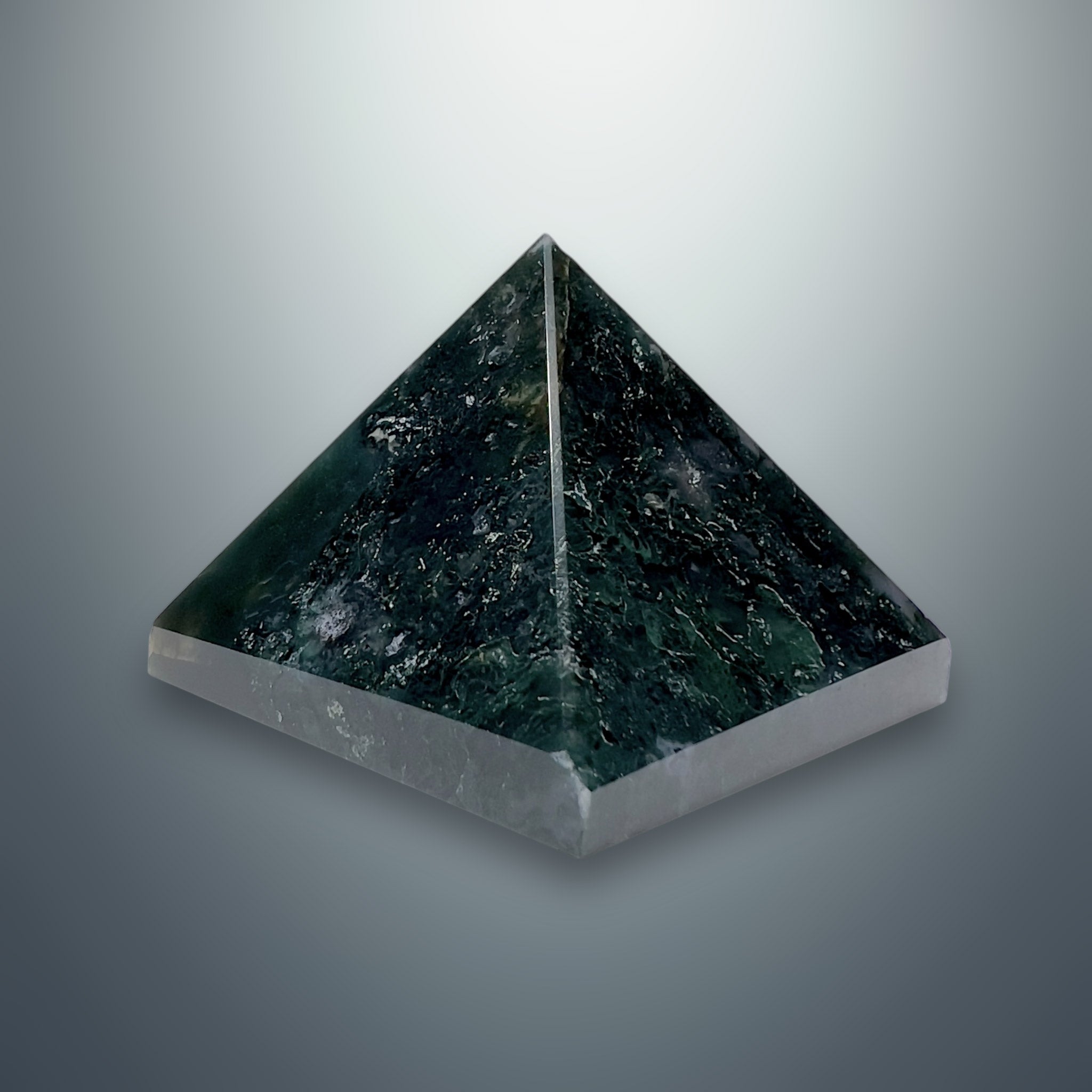 #piezas únicas_pirámide ágata musgo 6
