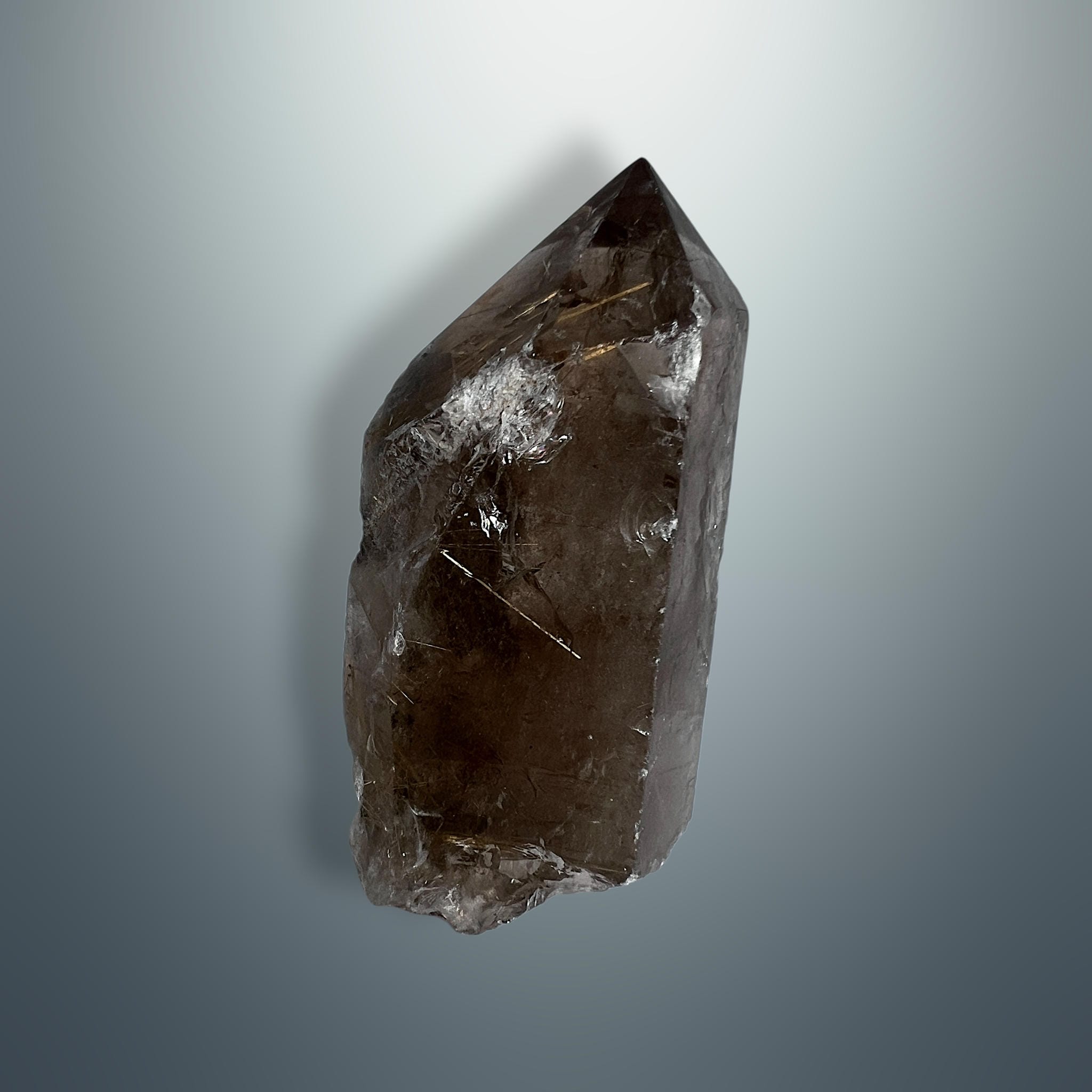 #piezas únicas_punta cuarzo ahumado con rutilo 6