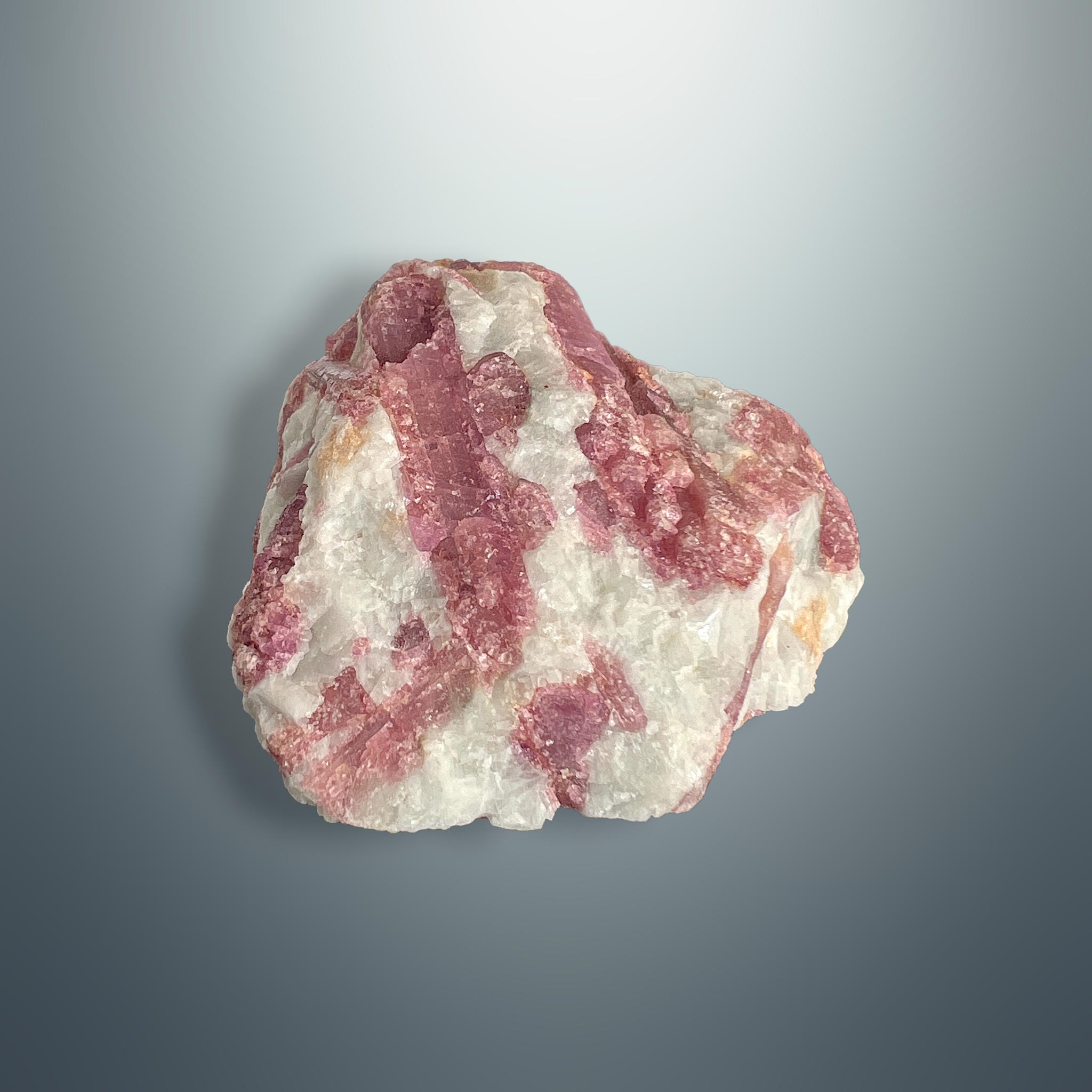 #piezas únicas_turmalina rosa en albita - bruto 6