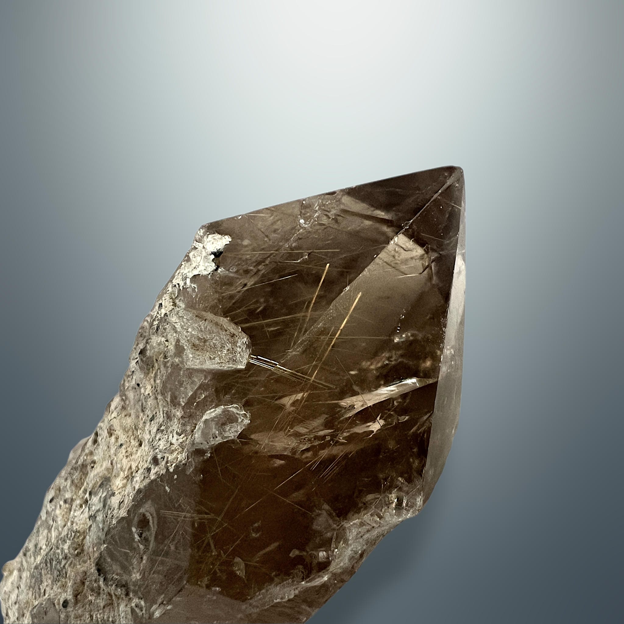 #piezas únicas_punta cuarzo ahumado con rutilo 6