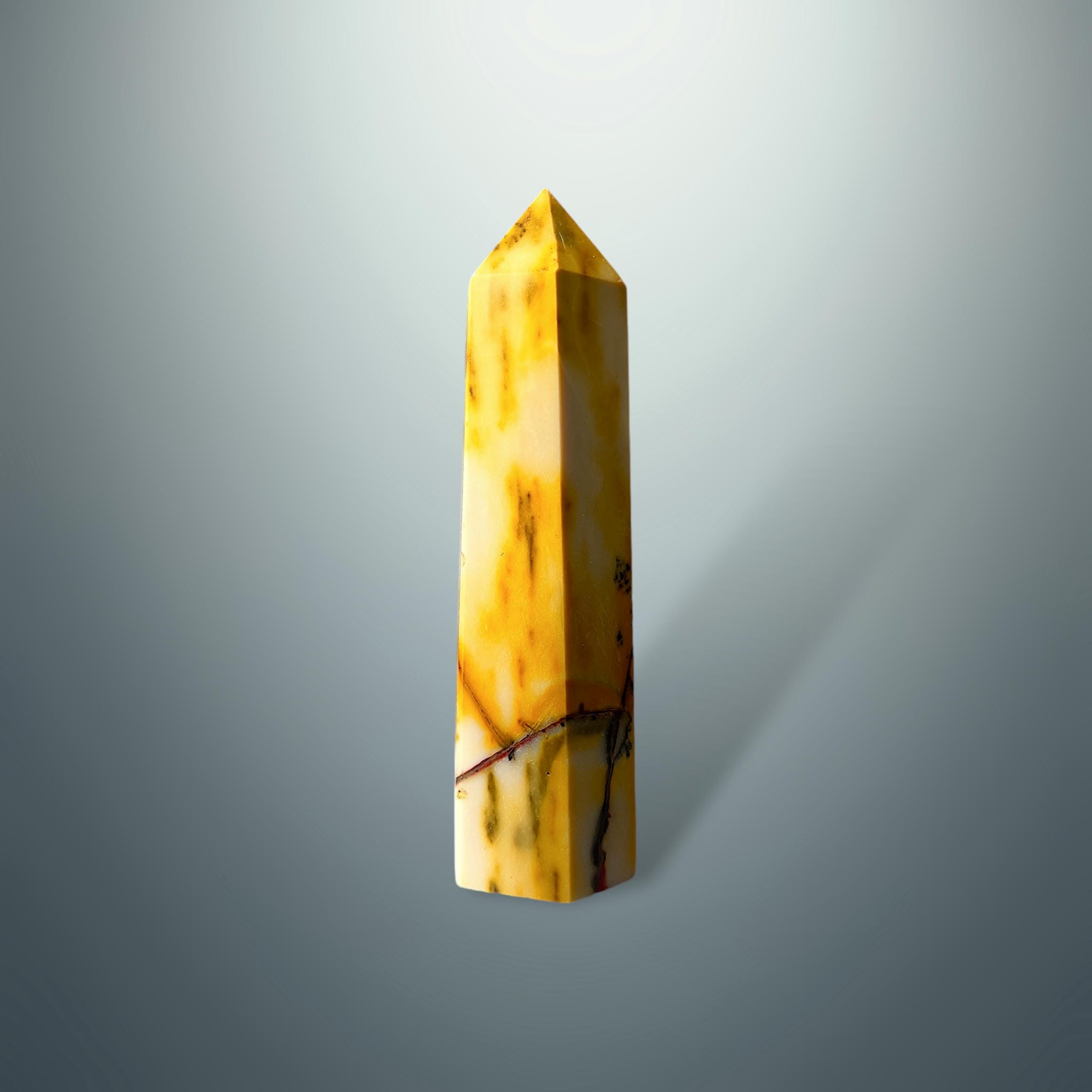 #piezas únicas_torre hexagonal  mookaita 7