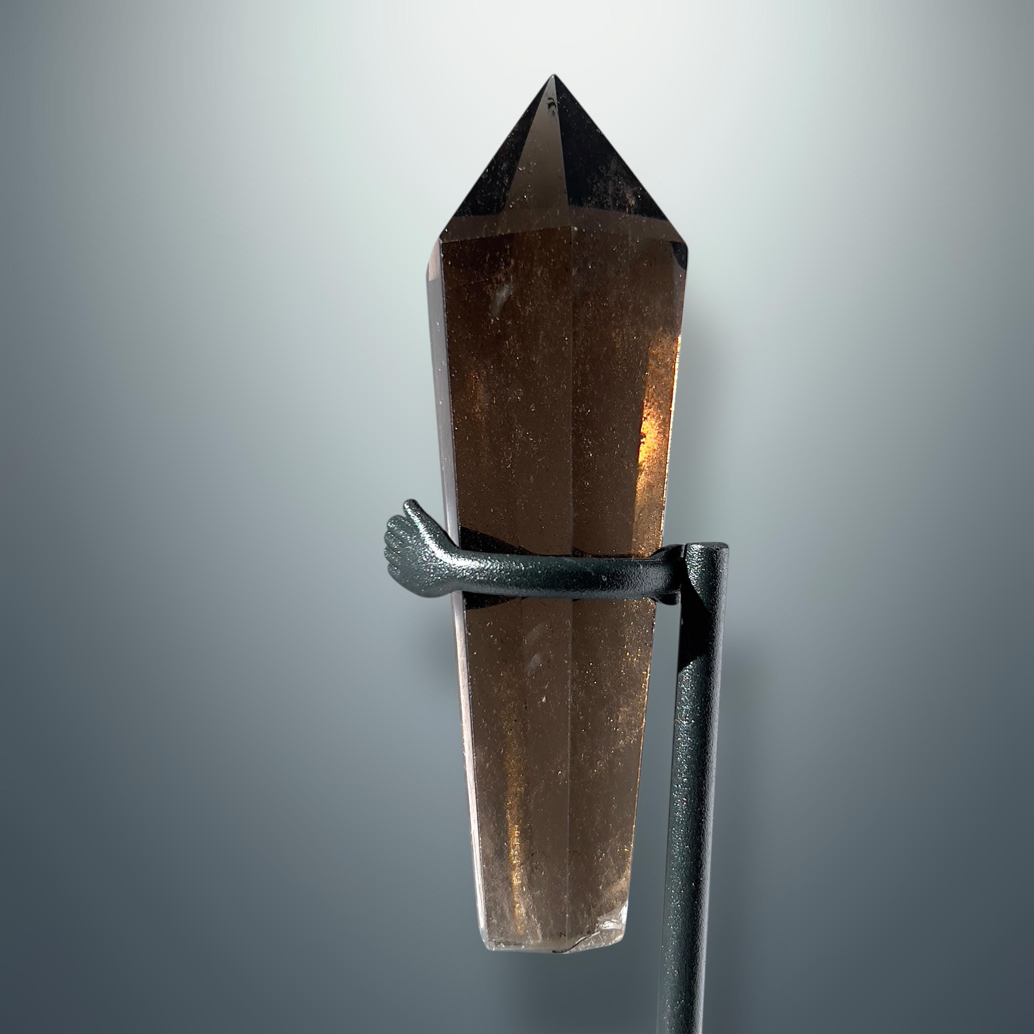 #piezas únicas_varita cuarzo ahumado 7