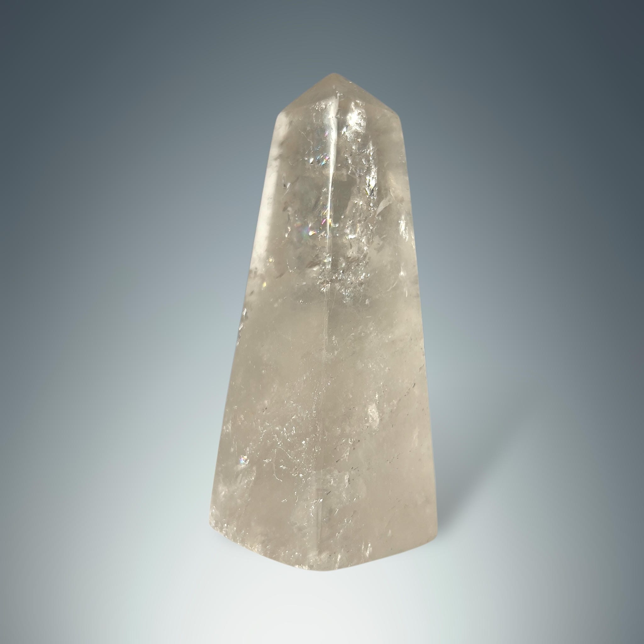 #piezas únicas_obelisco cuarzo ahumado 7