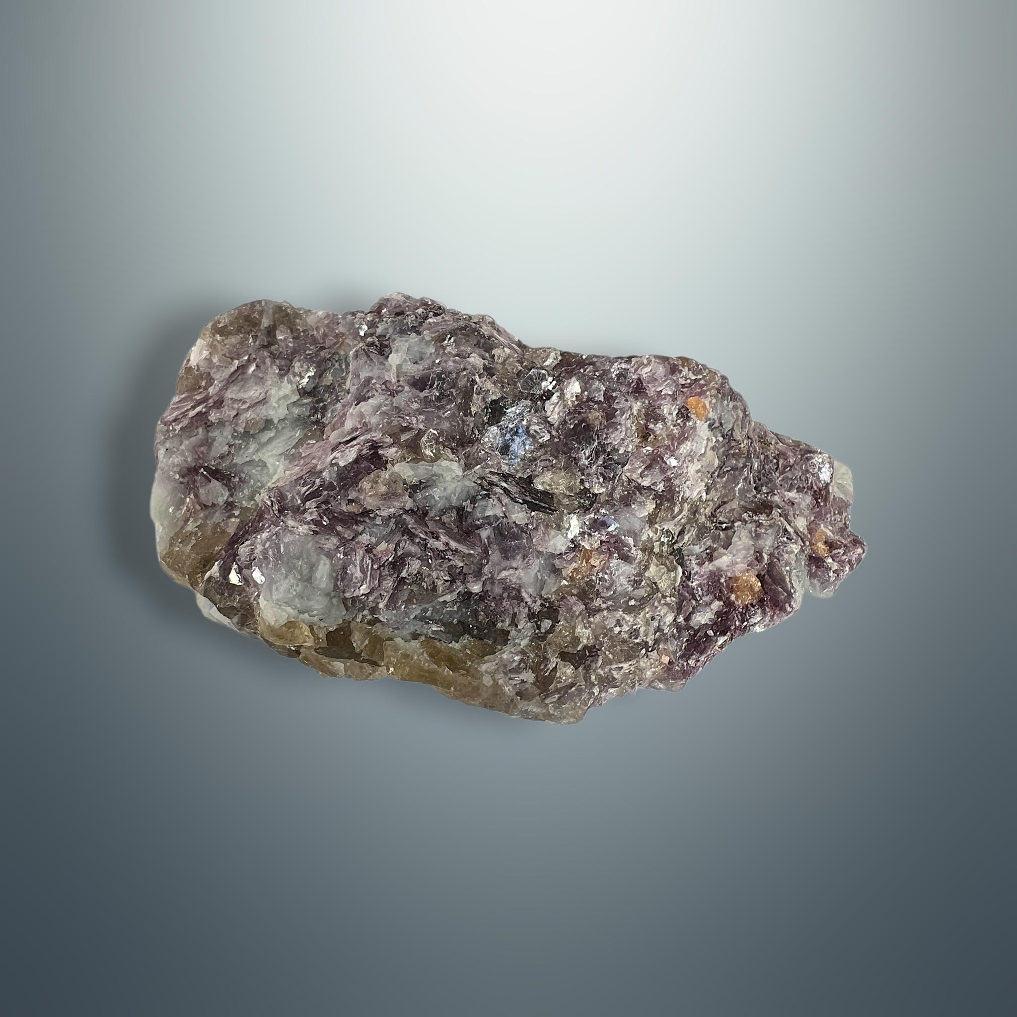 #piezas únicas_lepidolita en matriz de cuarzo 7