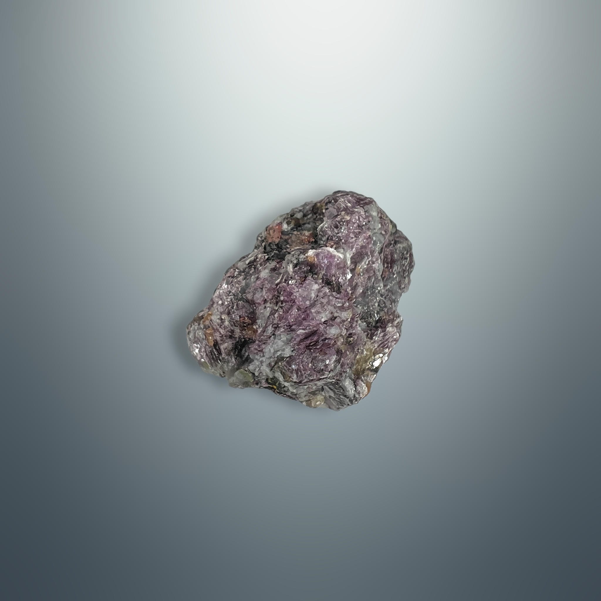 #piezas únicas_lepidolita en matriz de cuarzo 8