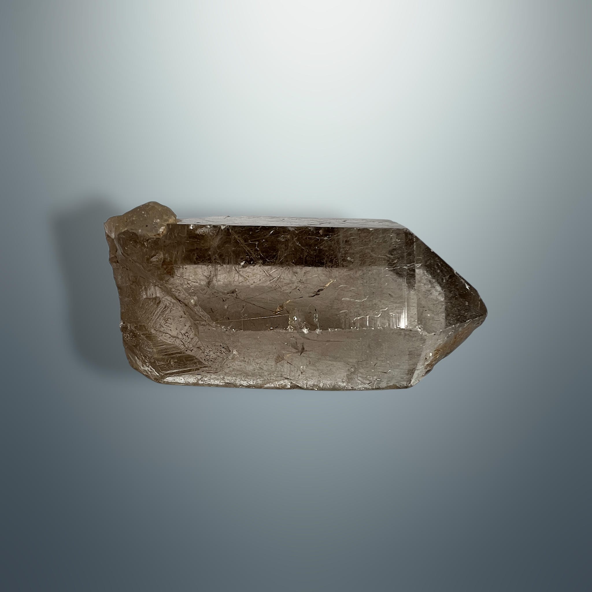 #piezas únicas_punta cuarzo ahumado con rutilo 8