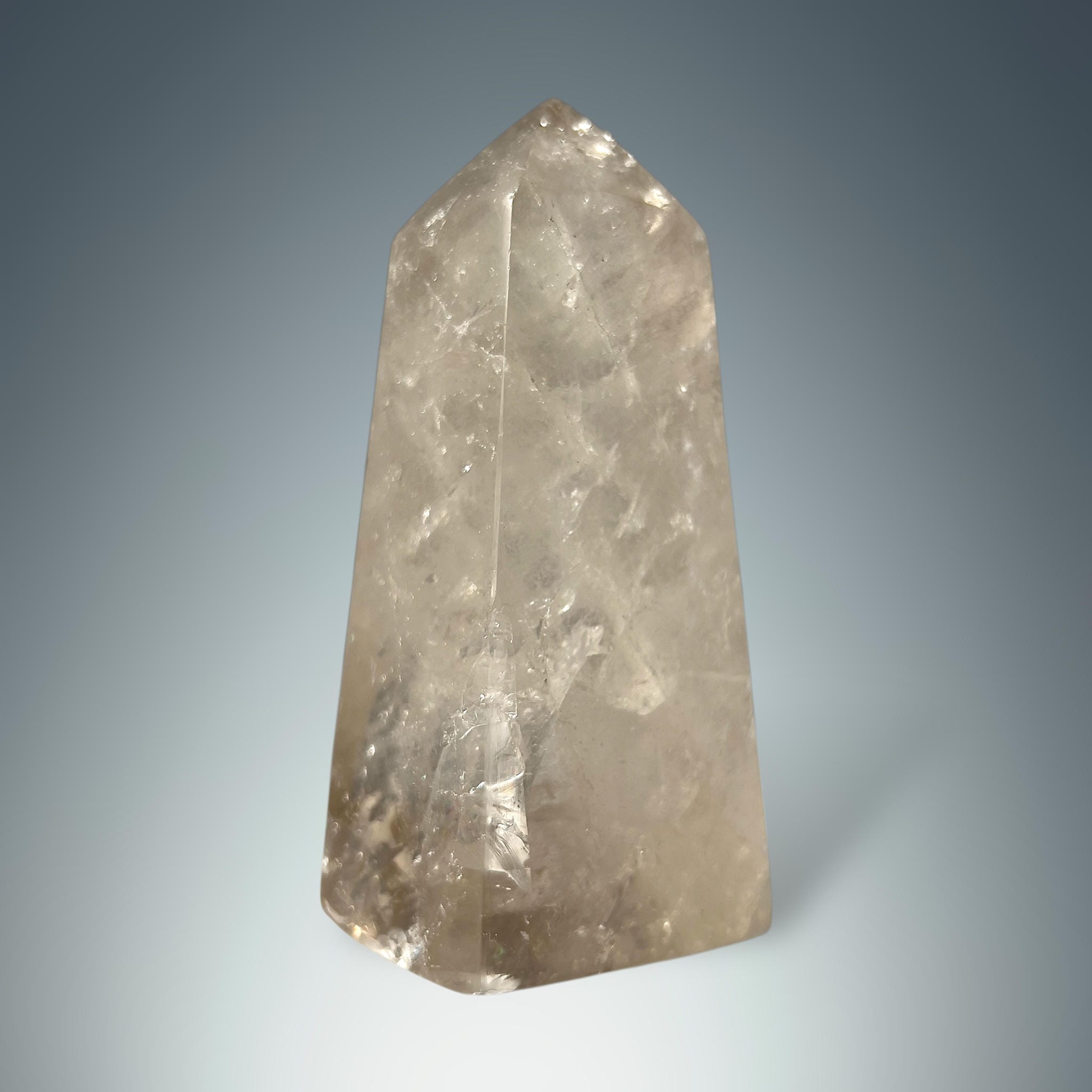 #piezas únicas_obelisco cuarzo ahumado 8