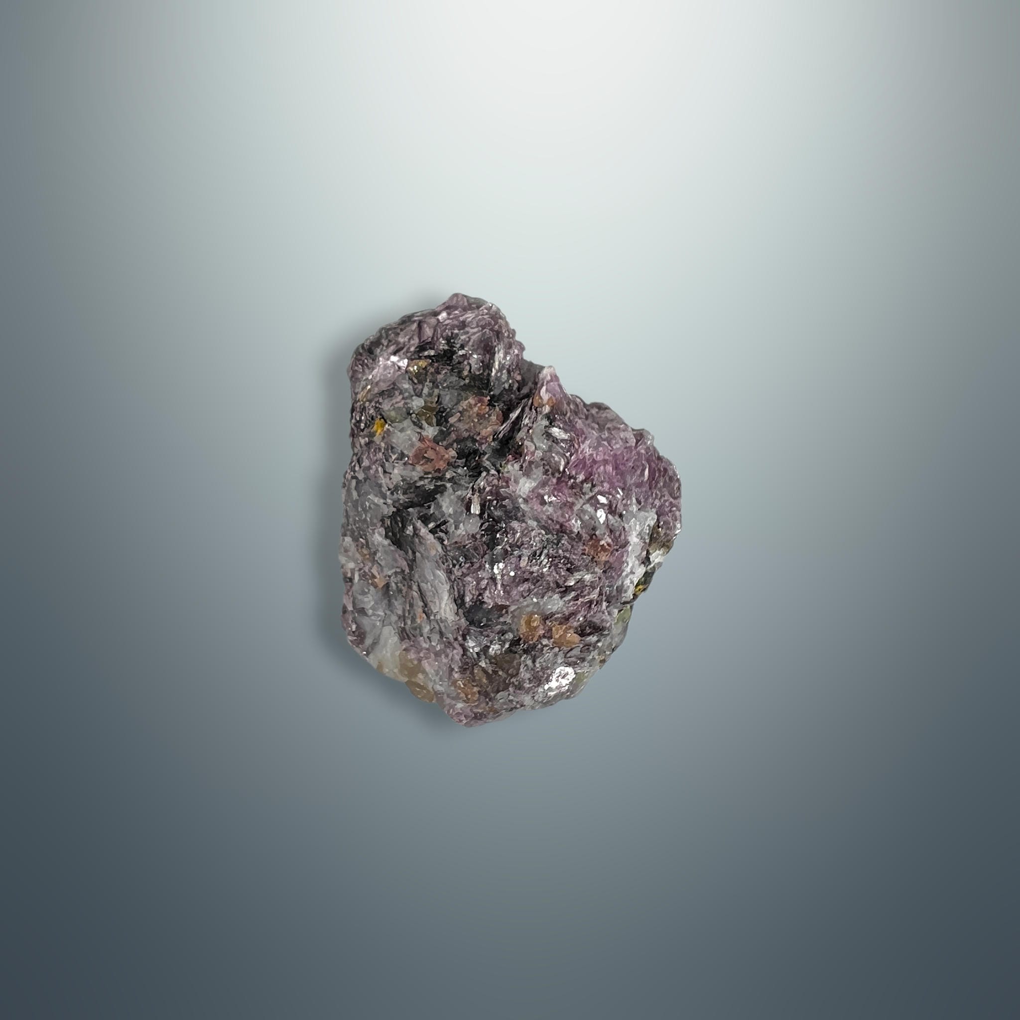 #piezas únicas_lepidolita en matriz de cuarzo 8