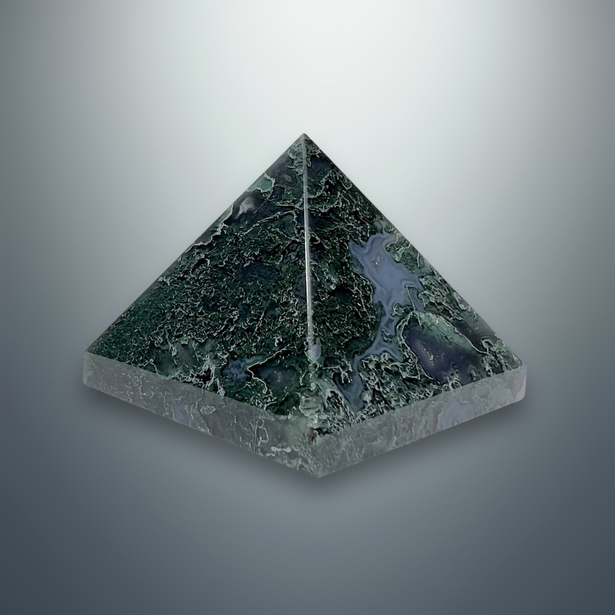 #piezas únicas_pirámide ágata musgo 8