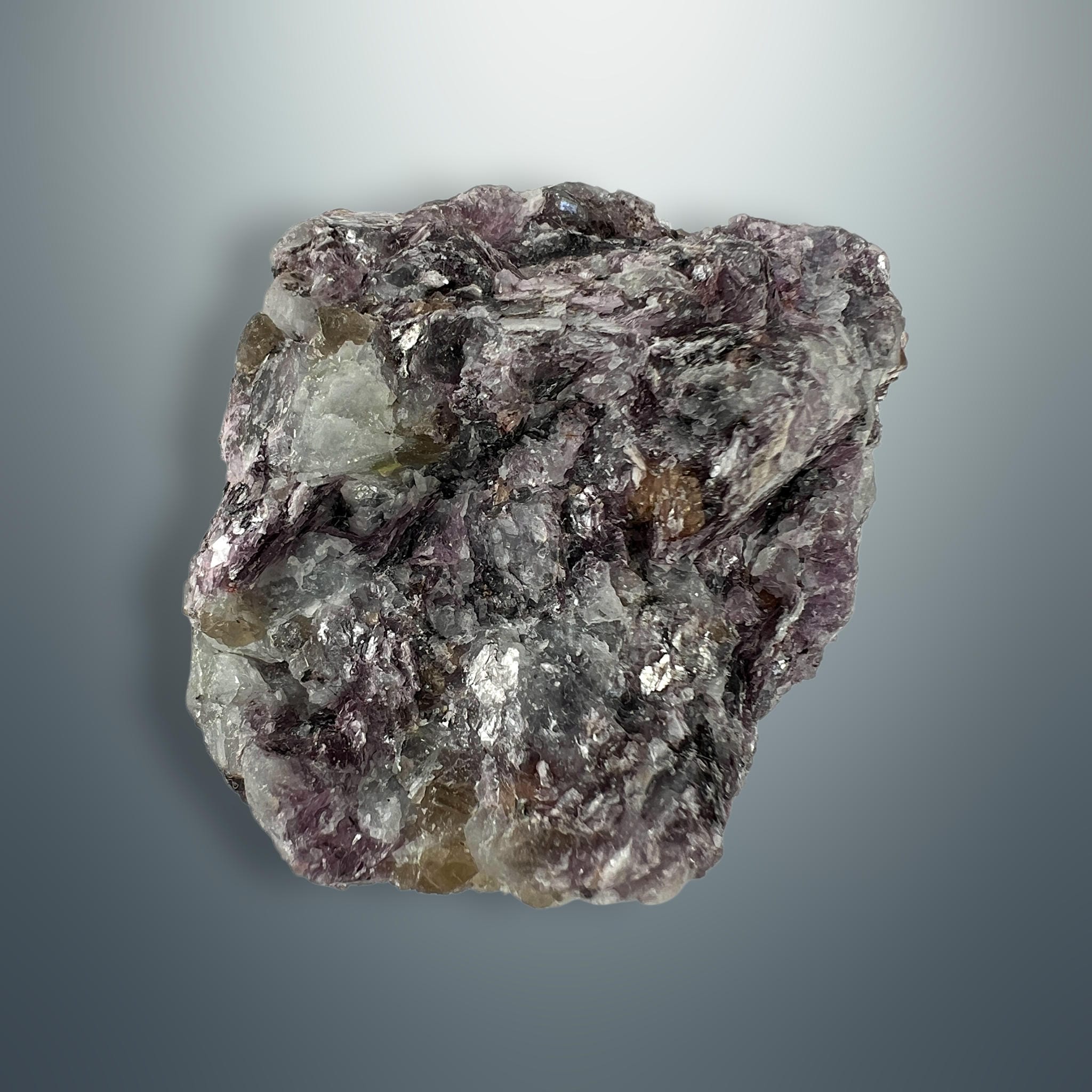 #piezas únicas_lepidolita en matriz de cuarzo 8