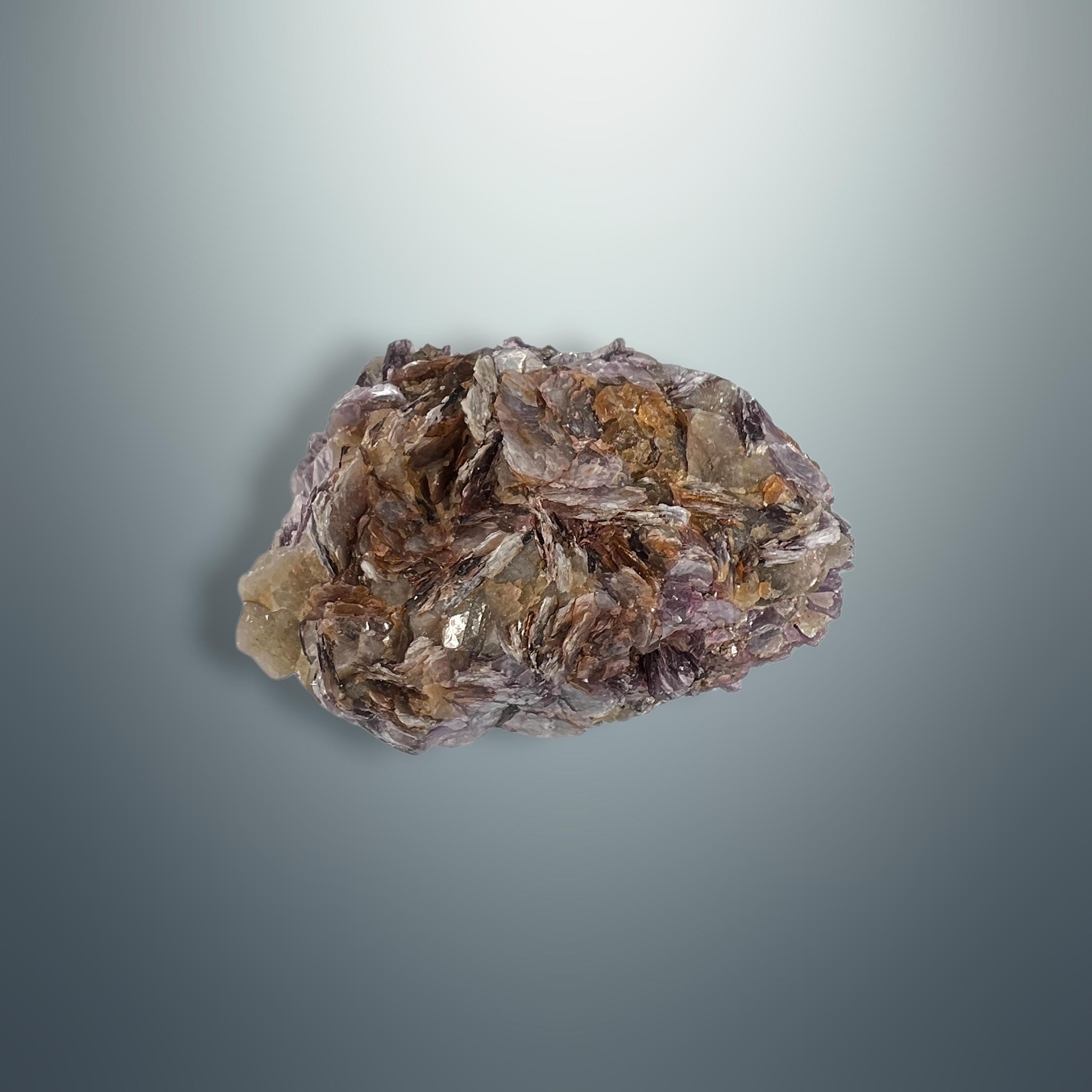 #piezas únicas_lepidolita en matriz de cuarzo 9