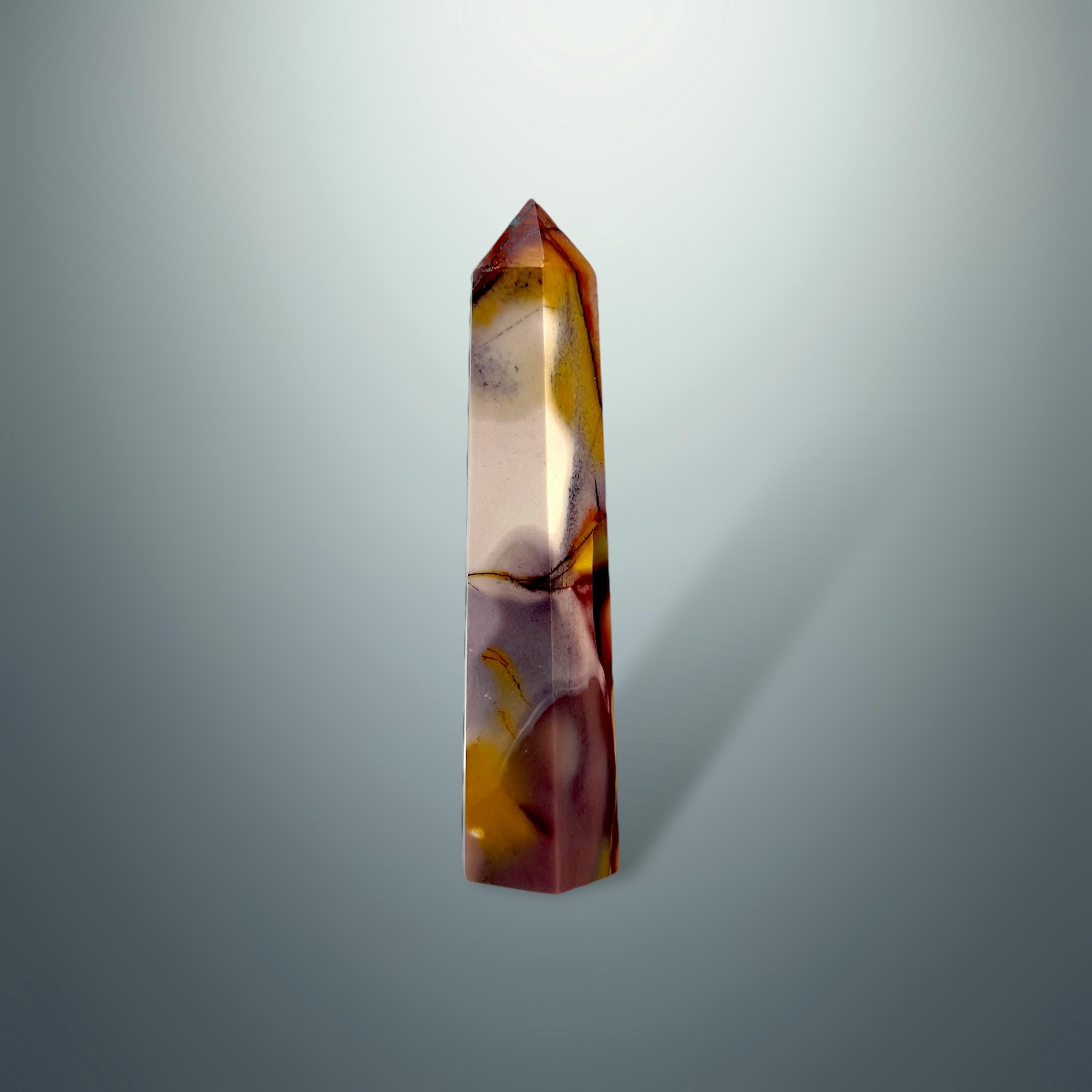 #piezas únicas_torre hexagonal mookaita 9