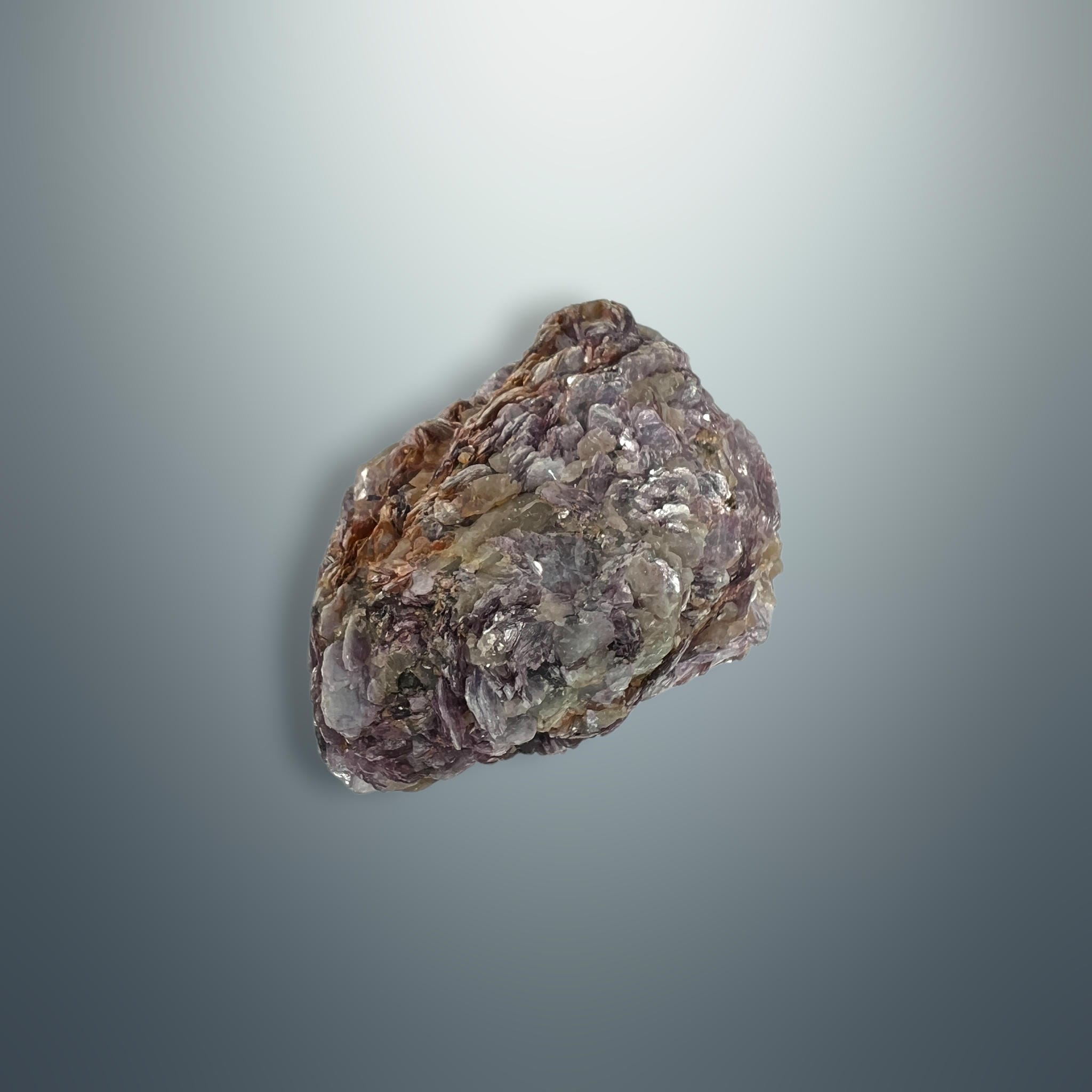 #piezas únicas_lepidolita en matriz de cuarzo 9