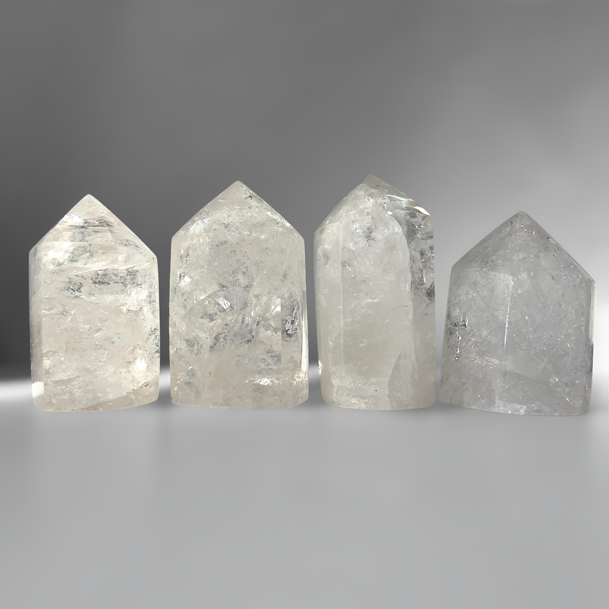 Cuarzo en Puntas Pulidas Grandes