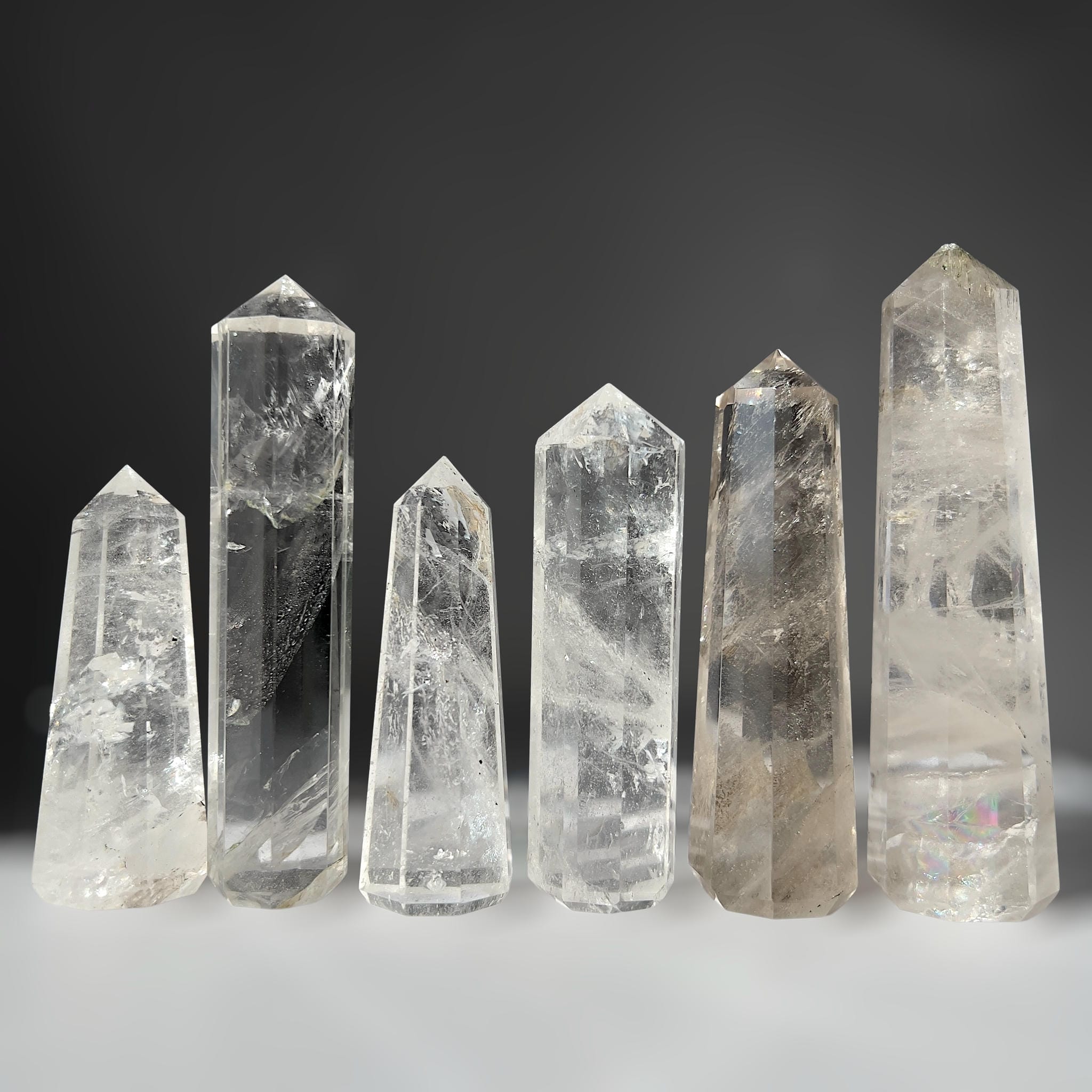 Cuarzo del Himalaya en Torre Hexagonal