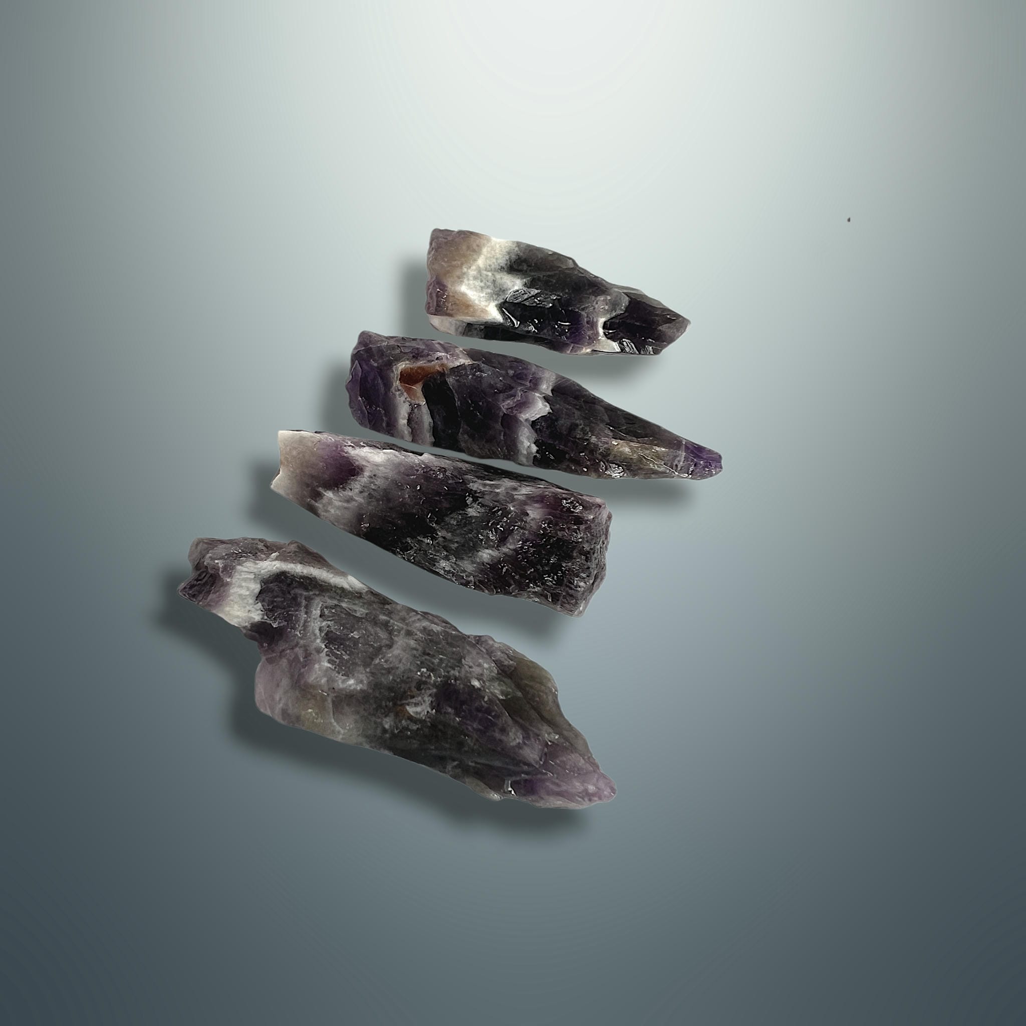 Amatista Chevron en Bruto