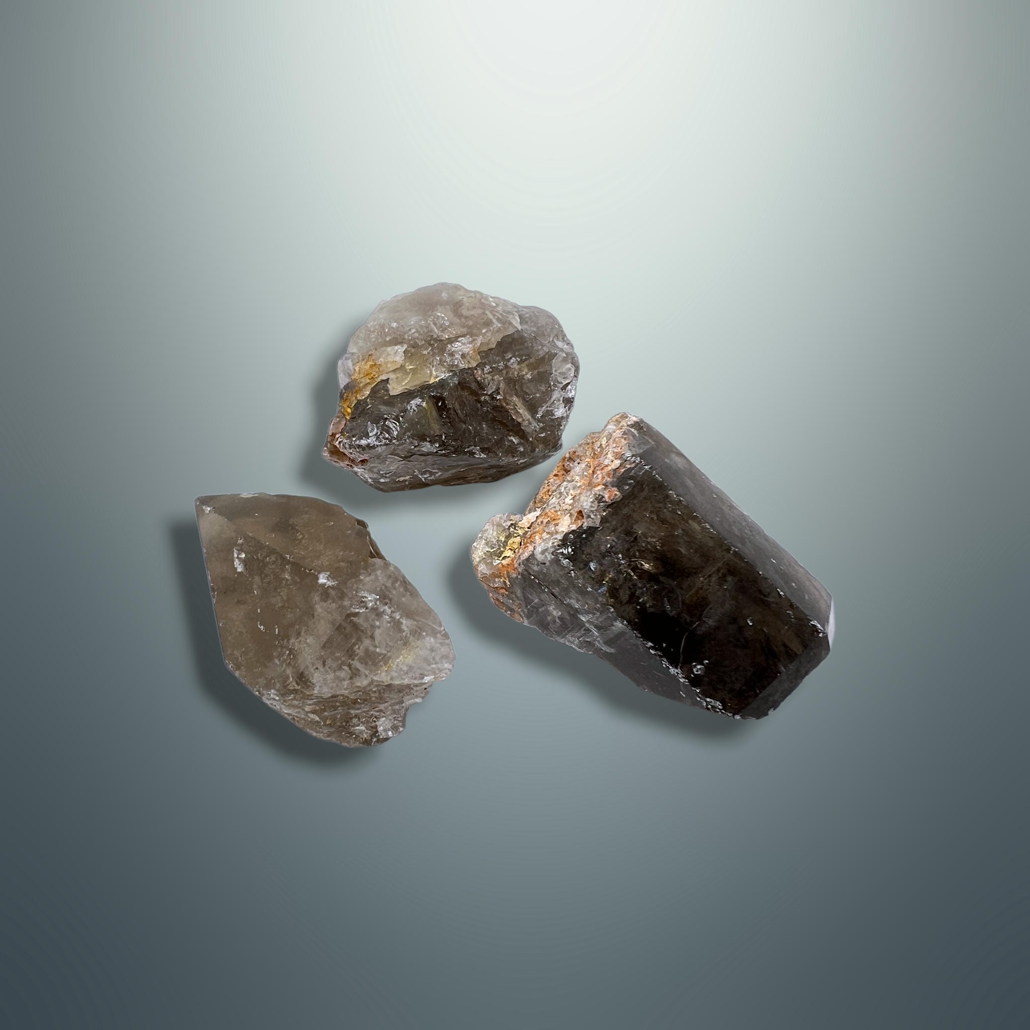 Cuarzo Ahumado en Bruto