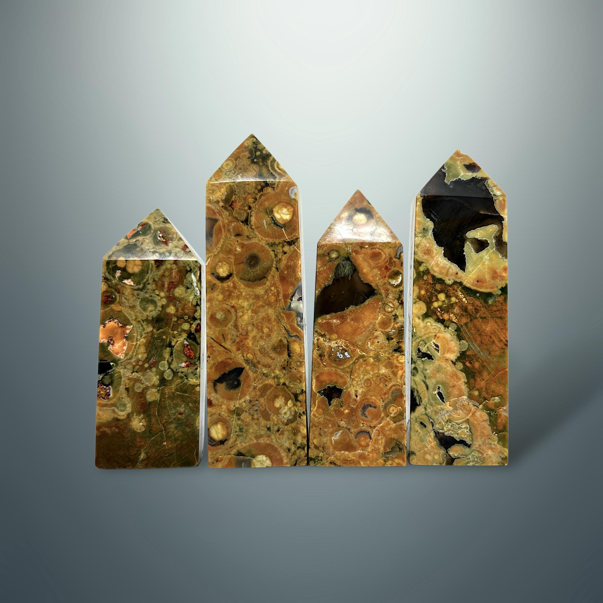 Jaspe Selva Tropical (Riolita) en Torre