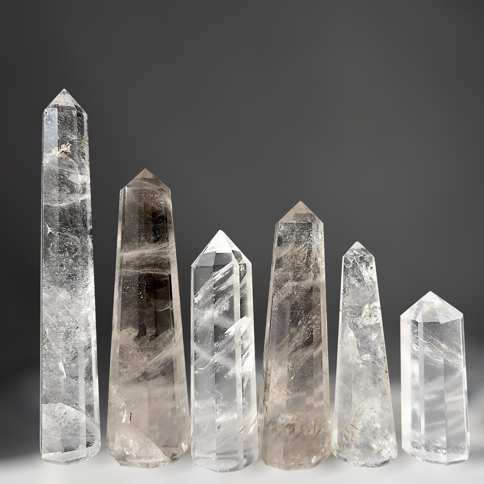 Cuarzo del Himalaya en Torre Hexagonal