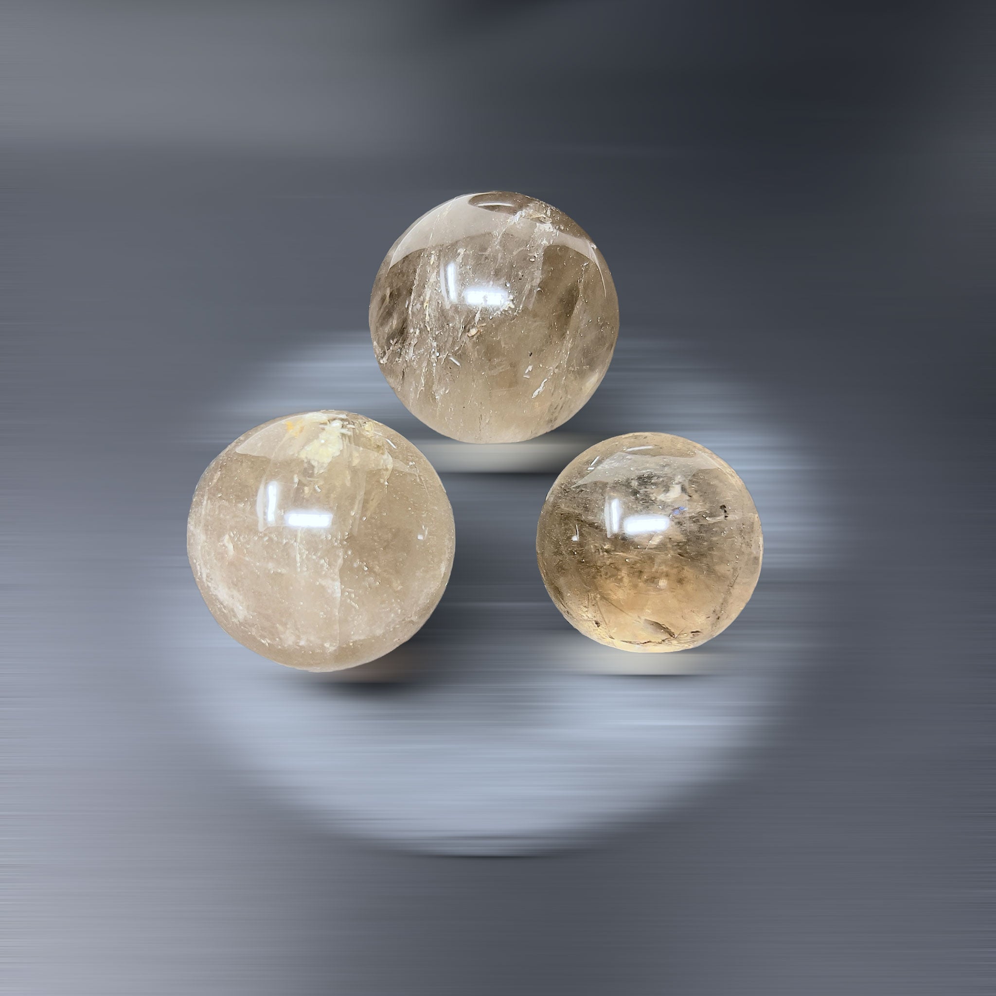 Cuarzo Ahumado en Esfera